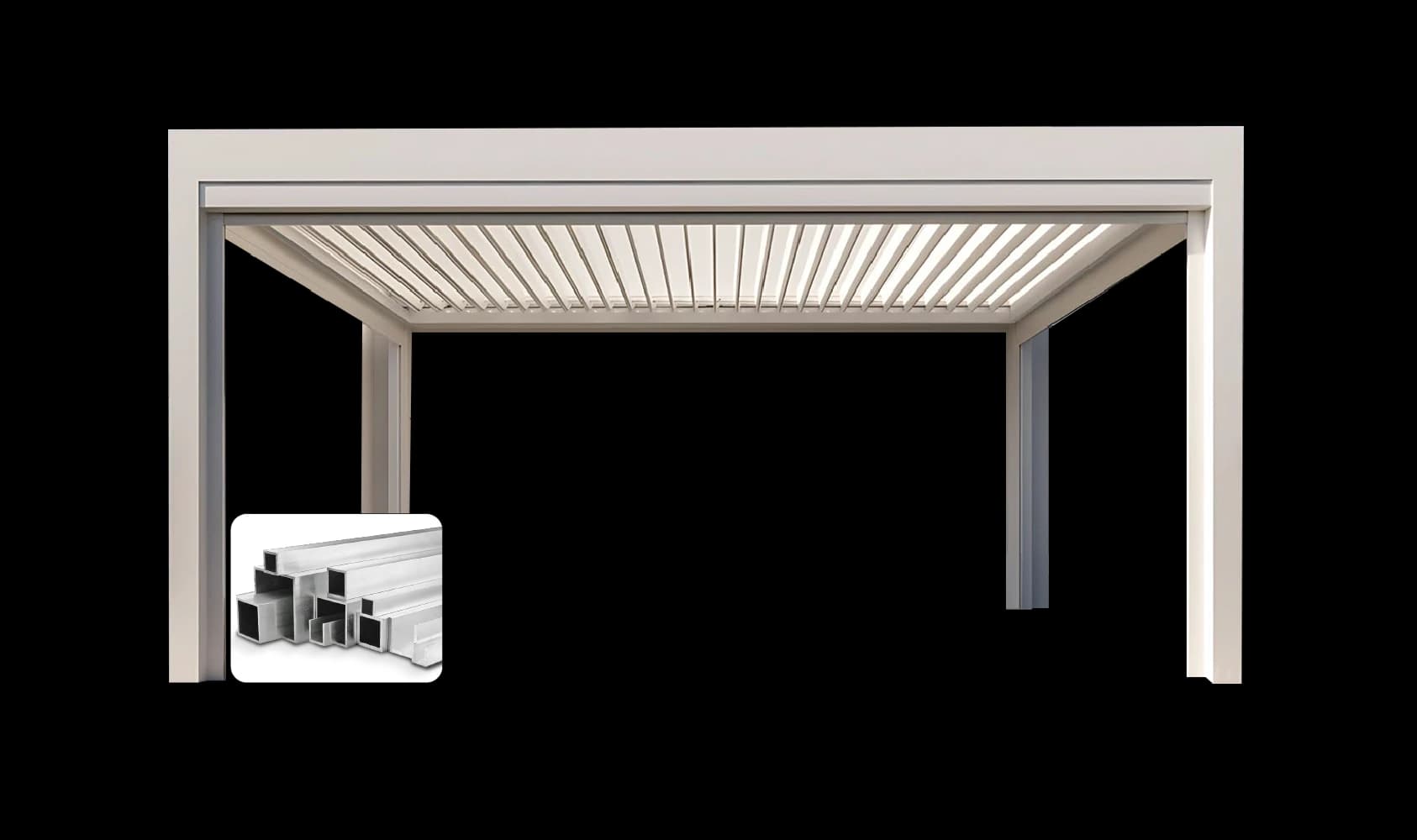 Strong Aluminium Construction